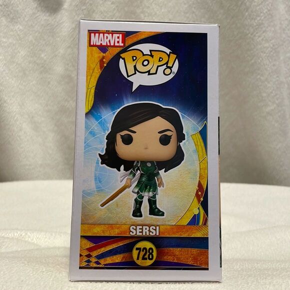 Funko POP- Marvel- Eternals- Sersi Bobble-Head #728- NWT - Picture 4 of 6